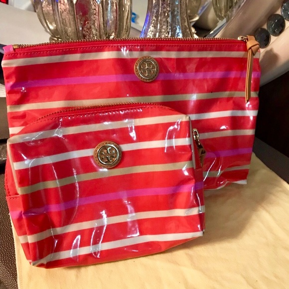Tory Burch Handbags - 🌸2 Tory Burch Make-up Bags💐 One Lrg one Small